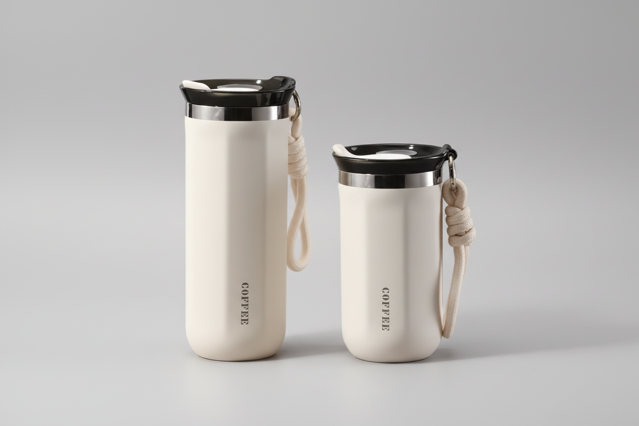 Stainless Steel Coffee Tumblers-Hot and Cold Beverages