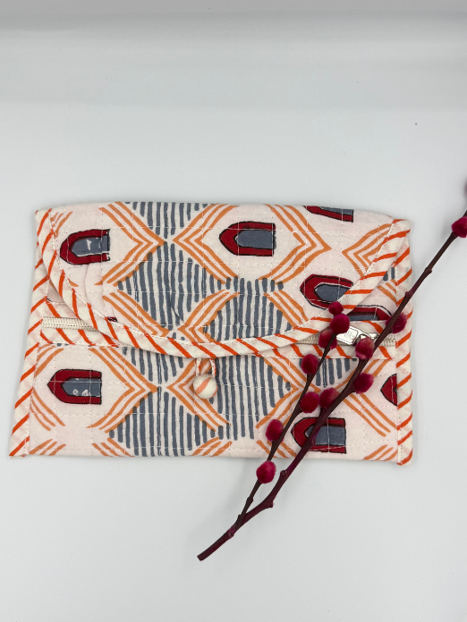 Textile Scrap envelopes