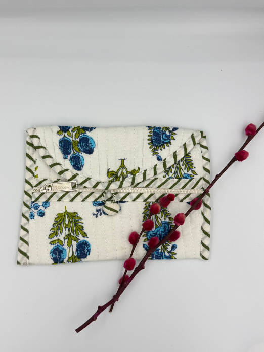 Textile Scrap envelopes